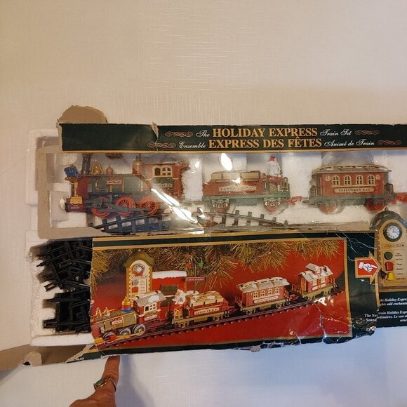 2008 New Bright The Holiday Express Animated Train Set No. 178 - Picture 2 of 15